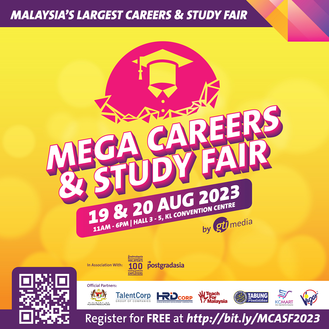 The 17th Mega Careers & Study Fair Is Back!